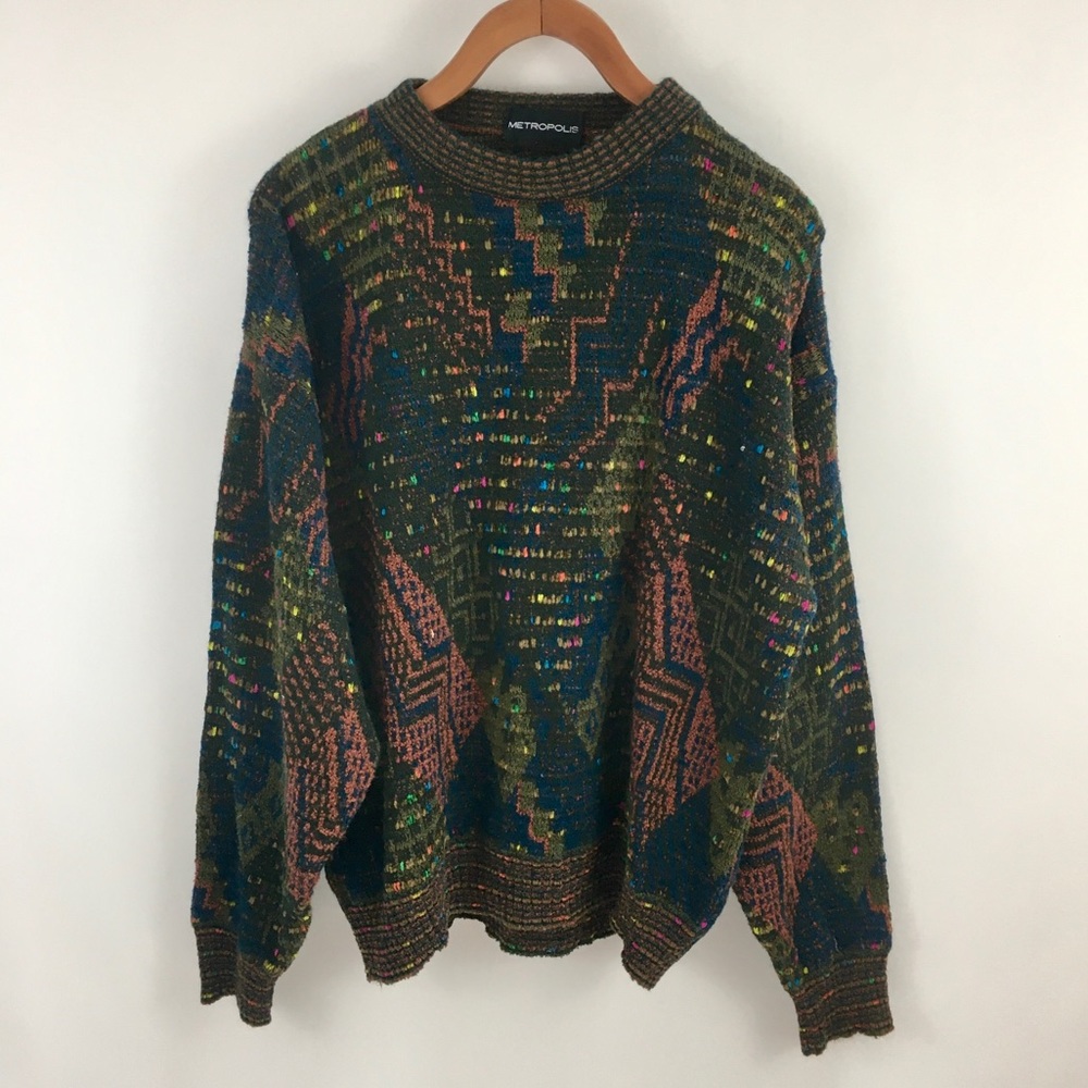 Vintage 80’s Oversized Crewneck Unisex Sweater